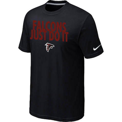 Nike Atlanta Falcons "Just Do It" NFL T-Shirt - Black